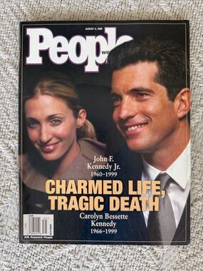 People Magazine 1999 JFK Jr. Carolyn Bessette Kennedy